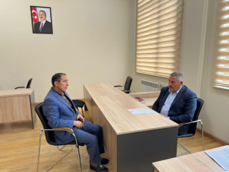 Tərtər Rayon İcra Hakimiyyətində mütəmadi olaraq vətəndaşların müraciətləri dinlənilir