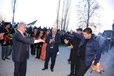 Tərtərin İrəvanlı Kəndində Od Çərşənbəsi təntənəli qeyd edildi