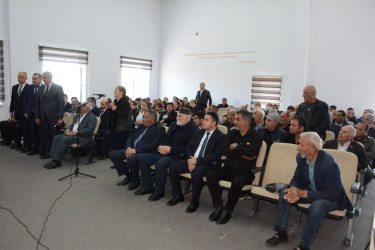 İcra başçısının Azad Qaraqoyunlu kəndində səyyar-qəbul görüşü olub