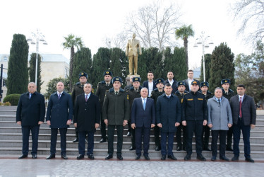 Tərtərdə Səfərbərlik və Hərbi Xidmətə Çağırış üzrə Dövlət Xidmətinin yaradılmasının 14-cü ildönümü münasibətilə tədbir keçirilib