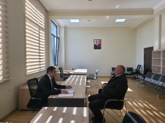 Tərtər Rayon İcra Hakimiyyətində mütəmadi olaraq vətəndaşların müraciətləri dinlənilir