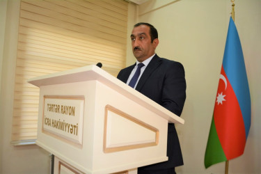 İcra başçısının sədrliyi ilə Tərtər Rayon İcra Hakimiyyəti başçısı aparatında şura iclası keçirilib