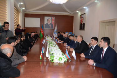 Tərtərdə Xocalı sakinləri ilə görüş keçirilib