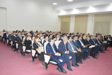 Tərtər Rayon İcra Hakimiyyətində aparat müşavirəsi keçirilib