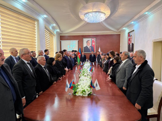 Tərtərdə 31 mart- Azərbaycanlıların Soyqrımı Günü qeyd edilib