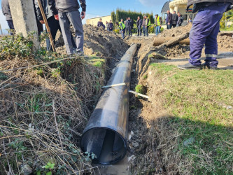 Ələsgərli kənd sakinlərinin müraciəti həll olunub