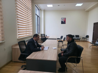 Tərtər Rayon İcra Hakimiyyətində mütəmadi olaraq vətəndaşların müraciətləri dinlənilir
