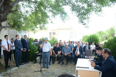 İcra başçısının Bayandur kəndində səyyar-qəbul görüşü olub