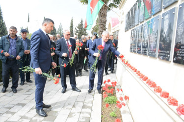 Tərtərdə 31 Mart-Soyqırımı qurbanlarının xatirəsi ehtiramla anılıb