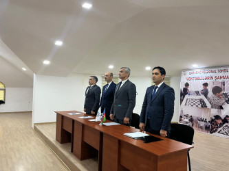 Tərtərdə 26 fevral-Xocalı soyqırımına həsr olunmuş şahmat üzrə rayon   turniri keçirilib