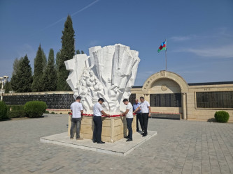 27 sentyabr Anım gününün altıncı ildönümü ilə əlaqədar rayon ərazisində şəhid məzarlarının və abidələrinin, baralyeflərin, şəkil lövhələrinin ətrafında təmizlik işləri aparılıb