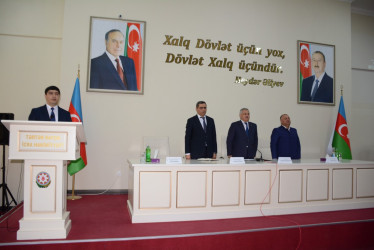 Tərtərdə “Zəfərə aparan yol: Milli və dini həmrəyliyimiz” mövzusunda konfrans keçirilib
