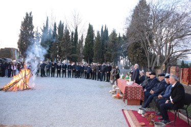 Tərtərin İrəvanlı Kəndində Od Çərşənbəsi təntənəli qeyd edildi