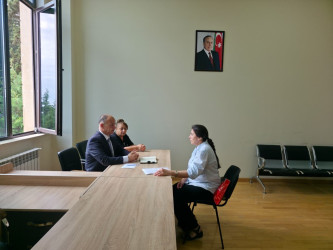 Tərtər Rayon İcra Hakimiyyətində mütəmadi olaraq vətəndaşların müraciətləri dinlənilir