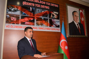 26 iyun–Narkomaniya və narkobiznesə qarşı Beynəlxalq Mübarizə gününə həsr olunmuş tədbir keçirilib