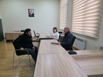 Tərtər Rayon İcra Hakimiyyətində mütəmadi olaraq vətəndaşların müraciətləri dinlənilir