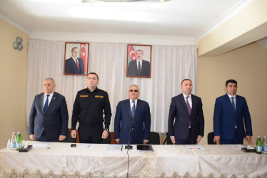 Rayon rəhbərinin növbəti səyyar-qəbul görüşü Yuxarı Qaradağlı kəndində keçirilib