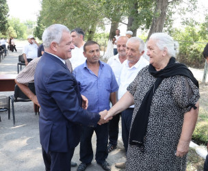 Rayon rəhbərinin növbəti səyyar-qəbul görüşü Səhləbad kəndində keçirilib