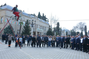 Novruz bayramı münasibəti ilə Tərtər rayonunda ümumrayon tədbiri keçirilib