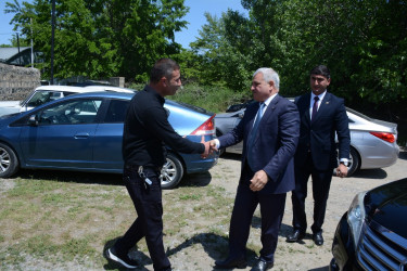 Tərtər Rayon İcra Hakimiyyətinin başçısı Vətən müharibəsi əlilinin övladının kiçik toy məclisində iştirak edib