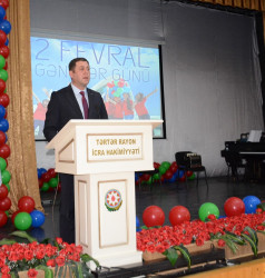 Tərtərdə 2 Fevral – Azərbaycan Gənclər Gününə həsr olunmuş tədbir keçirilib