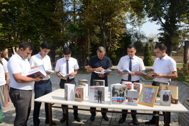 Tərtər şəhərində “Konstitusiya və Suverenlik İli”nə həsr olunmuş kitab sərgisi təşkil edilib