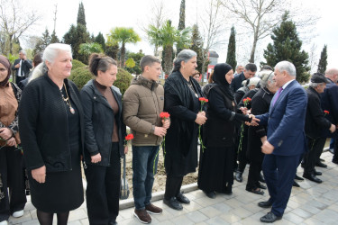 Tərtərdə 31 Mart-Soyqırımı qurbanlarının xatirəsi ehtiramla anılıb