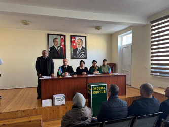 “ƏSGƏRƏ” məktub layihəsi şəhər 6 nömrəli tam orta məktəbdə