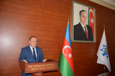 1 Avqust – Azərbaycan əlifbası və Azərbaycan dili günü münasibətilə Tərtərdə “dəyirmi masa” keçirilib