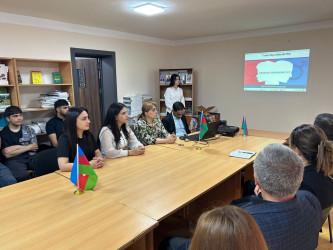 Tərtər Peşə Məktəbində gender bərabərliyinə həsr edilmiş tədbir keçirilib