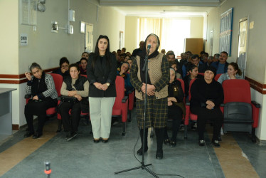 Tərtər Rayon İcra Hakimiyyətinin başçısı Müstəqim Məmmədovun növbəti səyyar-qəbul görüşü Seydimli kəndində keçirilib