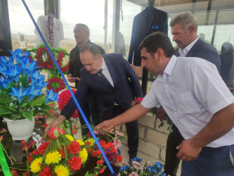 Tərtərdə Vətən müharibəsi şəhidi Qəhramanlı Yaqubun ad günü məzarı önündə qeyd olundu