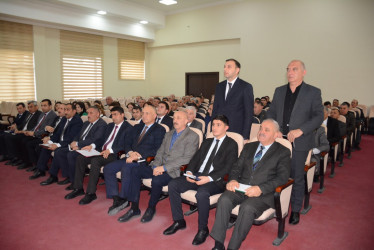 Tərtər Rayon İcra Hakimiyyətində aparat müşavirəsi keçirilib