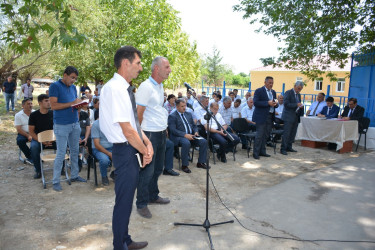 İcra başçısının Əskipara kəndində səyyar qəbul görüşü keçirilib