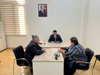 Tərtər Rayon İcra Hakimiyyətində mütəmadi olaraq vətəndaşların müraciətləri dinlənilir