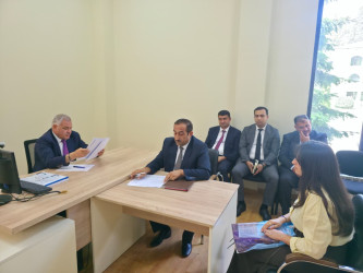 Tərtər Rayon İcra Hakimiyyətinin başçısı Müstəqim Məmmədov növbəti dəfə vətəndaşların müraciətlərini dinləyib