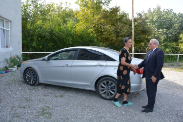 Tərtər Rayon İcra Hakimiyyətinin başçısı 27 Sentyabr – Anım Günü ilə əlaqədar Vətən müharibəsi şəhidi Məhərzadə Talehin ailəsini ziyarət edib