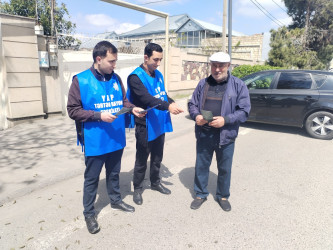 Tərtər rayonu ərazisində narkomanlığa və narkotik vasitələrin qanunsuz  dövriyyəsinə qarşı maarifləndirmə tədbirləri davam edir