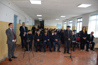 Rayon rəhbərinin növbəti səyyar-qəbul görüşü Mamırlı kəndində keçirilib