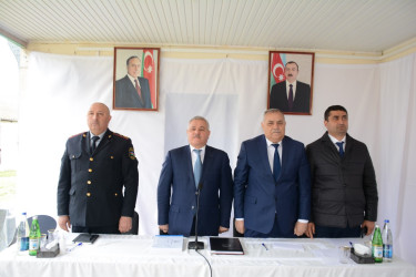 Rayon rəhbərinin növbəti səyyar-qəbul görüşü İsmayılbəyli kəndində keçirilib