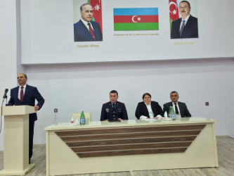 “Tərtərdə şagirdlərə narkomaniya və mənfi vərdişlərdən qorunma ilə bağlı maarifləndirici tədbir keçirilib”