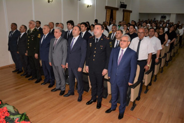 Tərtərdə Milli Qurtuluş Gününə həsr olunmuş ümumrayon tədbiri keçirilib