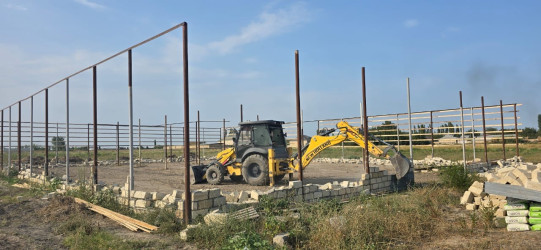 Tərtərdə qanunsuz inşa edilən  qeyri yaşayış obyekti aşkarlanaraq sökülüb