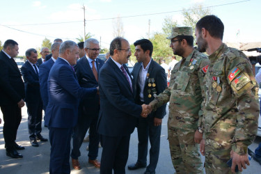 Tərtər rayonunun 5 məktəbində Türk Qızılay Cəmiyyəti tərəfindən quraşdırılan uşaq oyun meydançası istifadəyə verilib