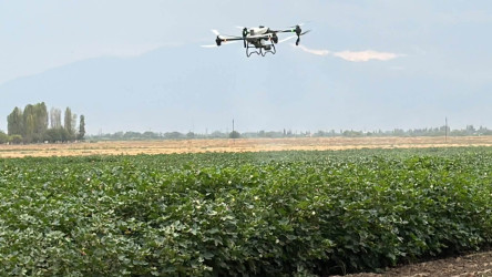 Tərtərdə aqrar sahədə müasir dron texnologiyalarının tətbiqinə dair fermerlərlə maarifləndirici tədbir keçirildi