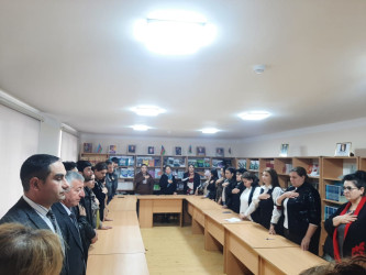 “Konstitusiya və Suverenlik İli-2025”: “Ümummilli Lider Heydər Əliyev Azərbaycan Konstitusiyasının müəllifidir” mövzusunda tədbir keçirilib