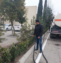 Tərtər şəhəri ərazisində abadlıq və təmizlik aksiyası davam etdirilir