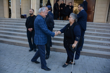 Tərtərli şəhid ailələri müalicə və istirahət üçün Naftalan şəhərinə yola salınıb