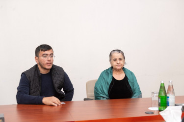 Kənd Təsərrüfatı Naziri Məcnun Məmmədov Tərtərdə vətəndaşları qəbul edib