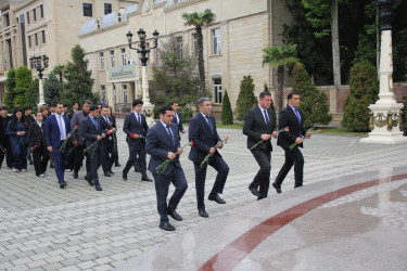 Tərtərdə Ümummilli Lider Heydər Əliyevin anadan olmasının 103-cü il dönümünə həsr olunmuş "Xalqa bağışlanan ömür" adlı tədbir keçirilib.